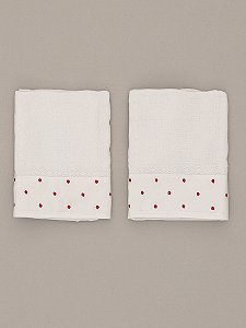 KIT FRALDA BOCA 2 PEÇAS POIS