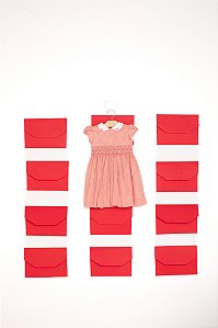 Vestido bordado flores