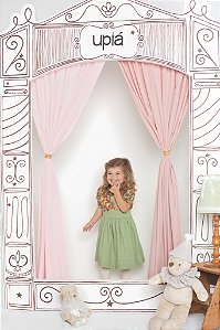 Vestido peito estampado