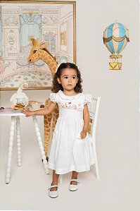 Vestido jardim e borboletas