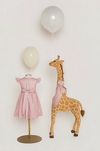 Vestido casinha abelha margaridas