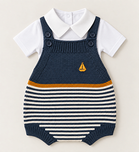 Romper listras barquinho