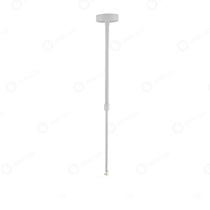 HASTE PENDENTE PARA TRILHO ELETRIFICADO AJUSTAVEL( 50 CM A 1 METRO ) - BRANCO