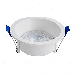 SPOT RECUADO REDONDO BRANCO NEUTRO 6W