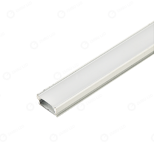 PERFIL ALUMINIO 3 METROS BRANCO SOBREPOR 17 X 7