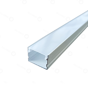 PERFIL ALUMINIO 3METROS BRANCO SOBREPOR GND 20x15