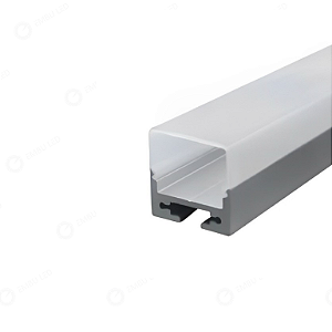PERFIL SOBREPOR 2 METROS BRANCO DIFUSOR ALTO 18,91 X 9,65