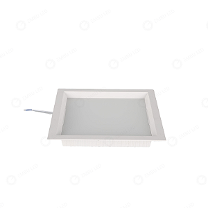 PAINEL DE EMBUTIR LED RECUADO QUADRADO 18W - BRANCO QUENTE