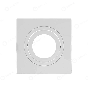 SPOT FACE PLANA PAR20 QUADRADO BRANCO + SOQUETE E27