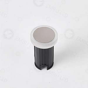 BALIZADOR DE SOLO EMBUTIR LED REDONDO IP67 - VERDE