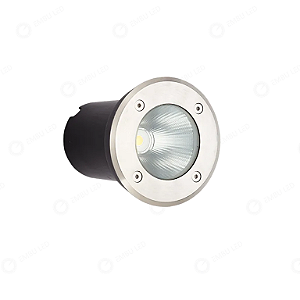 BALIZADOR DE SOLO IP66 COB 7W - BRANCO QUENTE