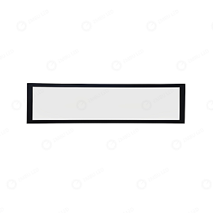 PAINEL DE EMBUTIR LED RETANGULAR 36W - BRANCO FRIO -32X62CM  - BORDA PRETA