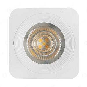 SPOT DE SOBREPOR QUADRADO - BRANCO - 5W - BRANCO QUENTE