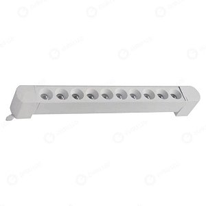 LUMINÁRIA LINEAR SLIM PONTUAL PARA TRILHO - BRANCO - 20W - BRANCO NEUTRO