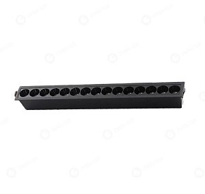 DOWNLIGHT DOT DE EMBUTIR - PRETO - 30W - BRANCO QUENTE