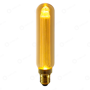 LÂMPADA LED FILAMENTO GUIDE T45 X 165 E27 - 3W - ÂMBAR