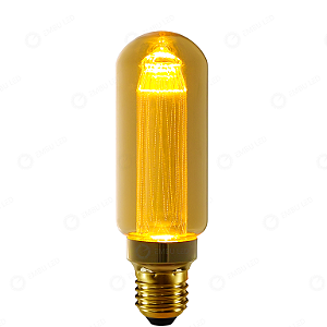 LÂMPADA LED FILAMENTO GUIDE T45 X 120 E27 - 3W - ÂMBAR