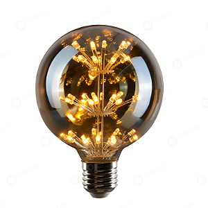 LÂMPADA LED FILAMENTO ALL STAR G95 E27 - 3W - ÂMBAR