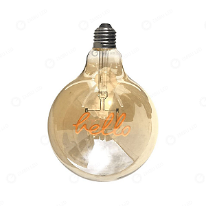 LÂMPADA LED FILAMENTO HELLO 4W 2200K E27