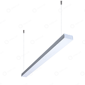 LUMINÁRIA SLIM PENDENTE LED OFFICE ALUMÍNIO BRANCO 45W - BRANCO NEUTRO