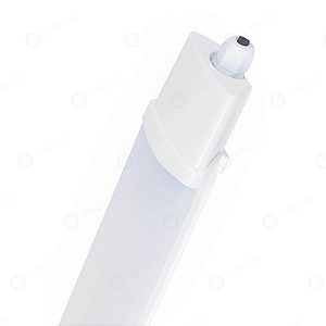 LUMINÁRIA LINEAR SOBREPOR HERMÉTICA - BRANCO - 18W 6500K IP65