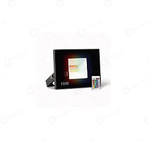 REFLETOR LED SMD ECO 10W RGB IP66