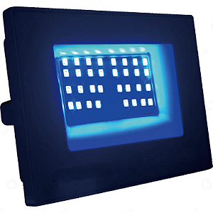 REFLETOR LED SMD ECO 50W AZUL IP66