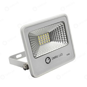 REFLETOR BRANCO LED SMD LINHAPRO 10W 6000K IP67