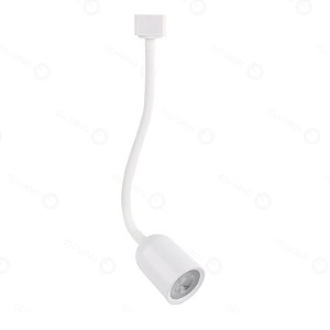 ARANDELA LEITURA PARA TRILHO BRANCO 5W - BRANCO QUENTE