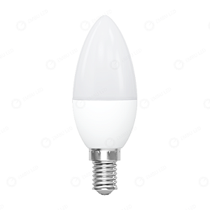 LÂMPADA LED BULBO VELA BALAO 4.7W BRANCO QUENTE E14
