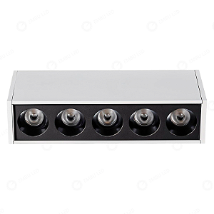 SPOT LED SOBREPOR TRIAD BRANCO 5X2W - BRANCO QUENTE