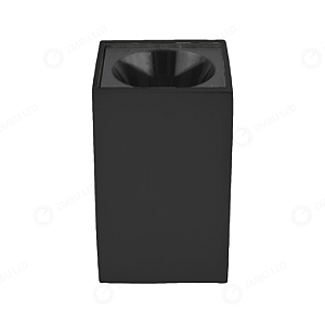 SPOT LED SOBREPOR CUBIS PRETO 2W - BRANCO NEUTRO