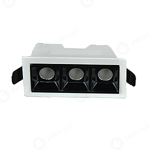 SPOT LED EMBUTIR SPOTLINE BRANCO 3X2W - BRANCO QUENTE