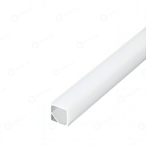 PERFIL ALUMINIO CANTO QUADRADO 15,5X15,5 2METROS  BRANCO SOBREPOR