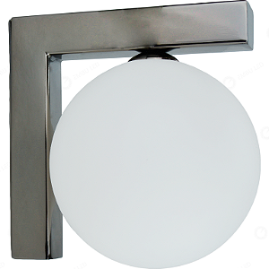ARANDELA LED ESFERA LUXO GRAFITE- 6W