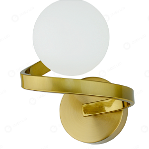 ARANDELA LED ESFERA ORBITALIS GOLD- 6W