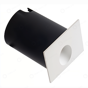 BALIZADOR SOLO E PAREDE BRANCO 2W QUADRADO