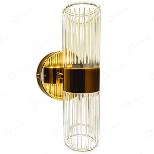 ARANDELA LED ACRILICO TALLO 8W ROSE GOLD