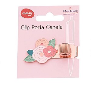 Clips – Molin – Porta Caneta – Com 1 Unidade