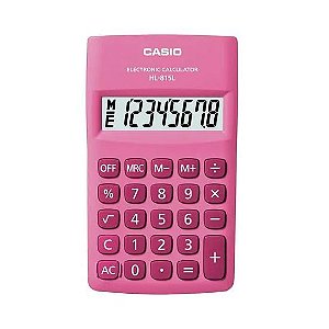 Calculadora De Bolso 8 Dígitos Hl-815L-Pk-S Rosa