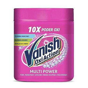 Tira Manchas Em Pó Multiuso Vanish Oxi Action Pote 450G