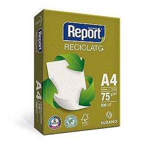 Papel report reciclado 210X297 A4