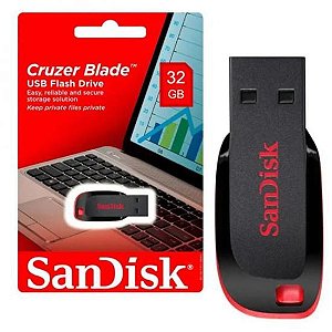 Pen Drive 16Gb USB Cruzer Blade Sandisk
