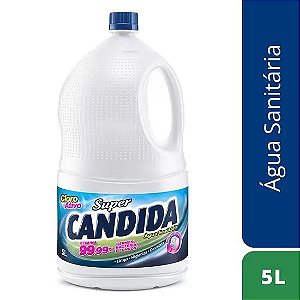 Água Sanitária SUPER CANDIDA 5 Litros