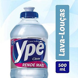 Detergente Líquido Ypê Clear Biodegrádavel 500ml