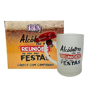 Caneca campainha 400ml alcolatras