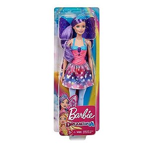 Boneca Barbie Dreamtopia Fada Fantasia Roxa Da Mattel
