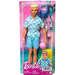 Barbie Filme Fashion Dia De Praia C/Acessórios HPL72 Mattel