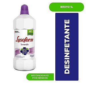 Desinfetante Uso Geral Lavanda Lysoform Frasco 1L
