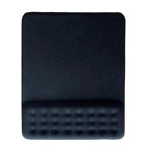 Mousepad dot com apoio de pulso gel preto